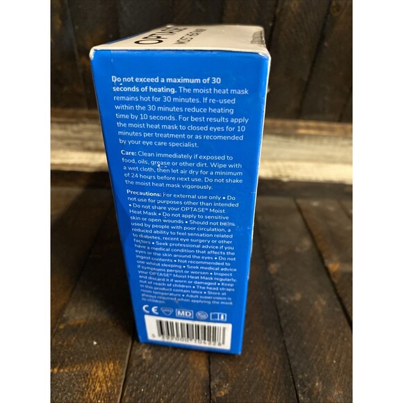 Optase Moist Heat Mask Washable Microwaveable Compress Reusable Exp 06/2026 - Picture 4 of 6